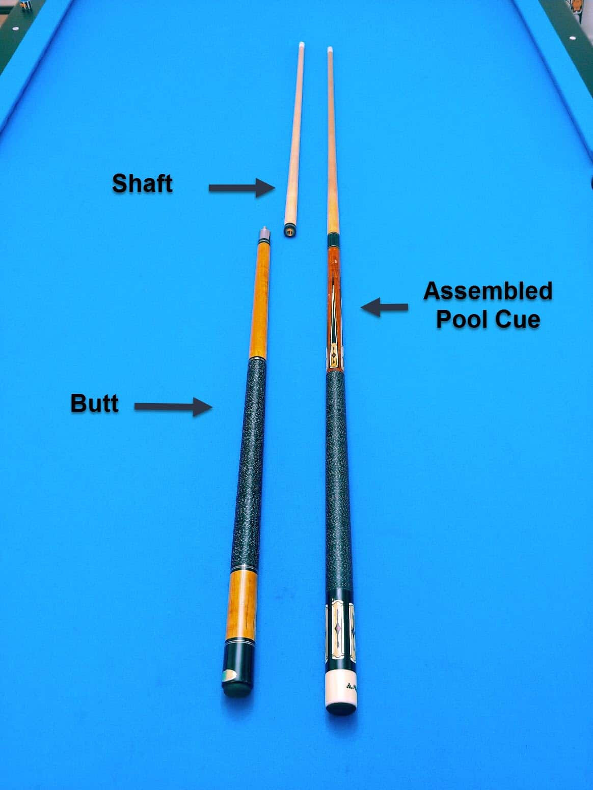 Orange Billiards Cue Repair Rod For American Cue 