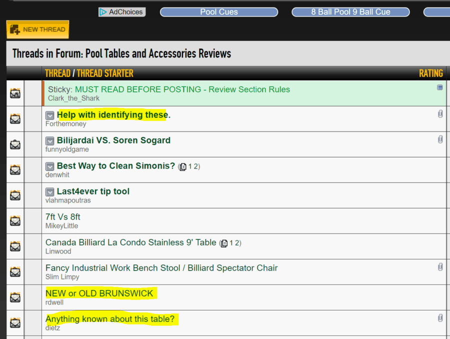 Identify Pool Table Brand or Manufacturer Supreme Billiards